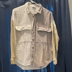 Two-Tone Casual Jacket